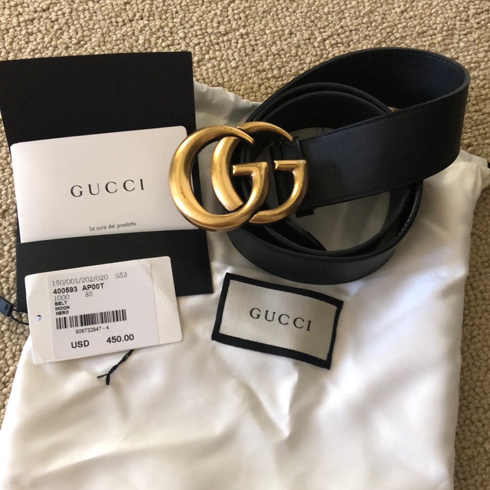 GG Marmont wide belt